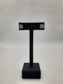 14kt Diamond Cluster Stud Earrings