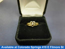 Women's Ring - Solitaire - Yellow Gold 14k (.585) 3.3 grams Size 7