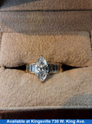 Women's Ring - Yellow Gold 14k (.585) 3.7 grams Size 8