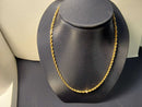 Rope Chain - Yellow Gold 14k (.585) 10.1 grams 21 inch