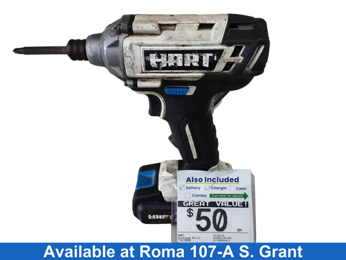 Hart Hpid01vn White Cordless Standard Drill