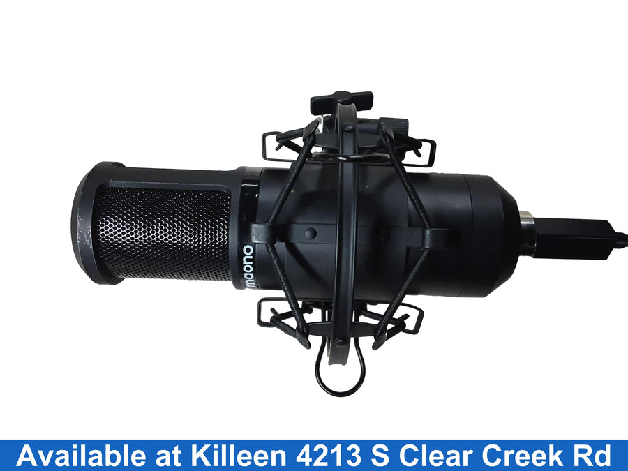 Maono Black Corded Microphone