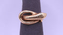 Snake Ring - Yellow Gold 14k (.585) 7.2 Grams Size 5