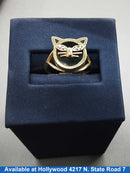 Women's Ring - Yellow Gold 10k (.417) 2.3 grams Size 7.5