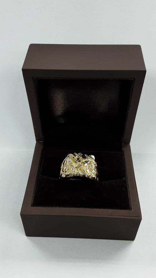 Men's Ring - Yellow Gold 10k (.417) 5.6 grams Size 12