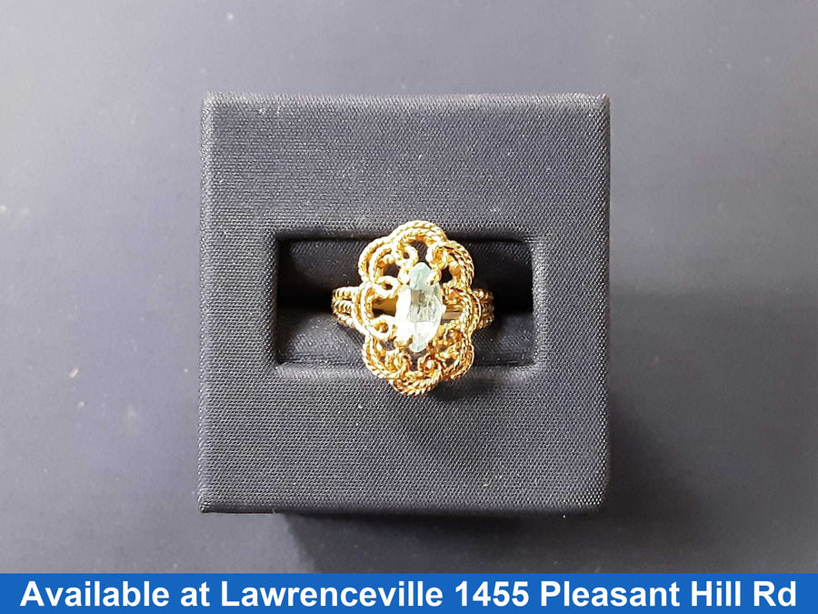 Women's Ring - Yellow Gold 14k (.585) 2.7 grams Size 5