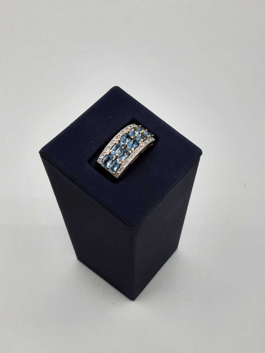 Women's Ring - Yellow Gold 10k (.417) 5.2 grams Size 10