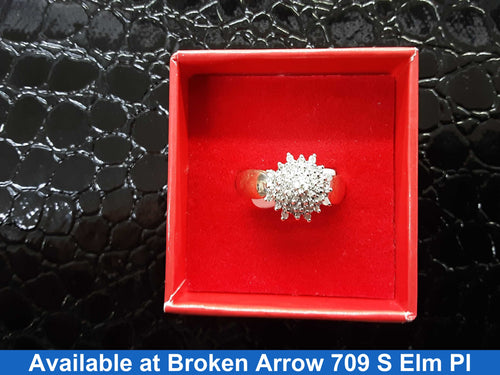 Women's Ring - Yellow Gold 10k (.417) 3.3 grams Size 20