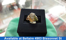 Women's Ring - Yellow Gold 10k (.417) 3.8 grams Size 8