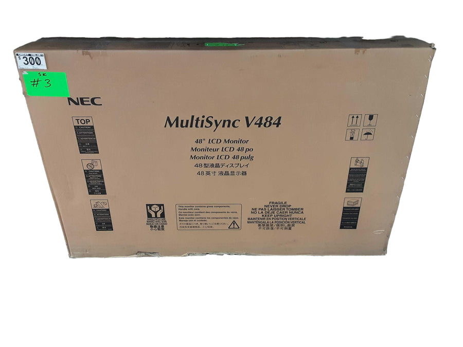 Nec V484 Black Computer Monitor
