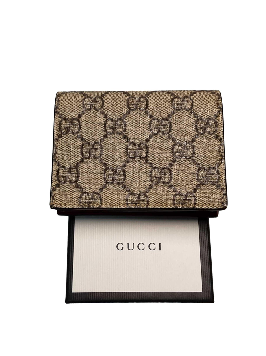 Gucci Gg Dog 25 Wallet Brown Wallet