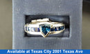 Women's Ring - Anniversary - White Gold 14k (.585) 7.5 grams Size 6