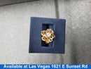 Women's Ring - Yellow Gold 14k (.585) 5.2 grams Size 20