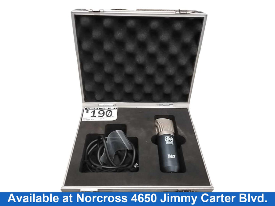 Roswell Mini K87 Blue Corded Microphone