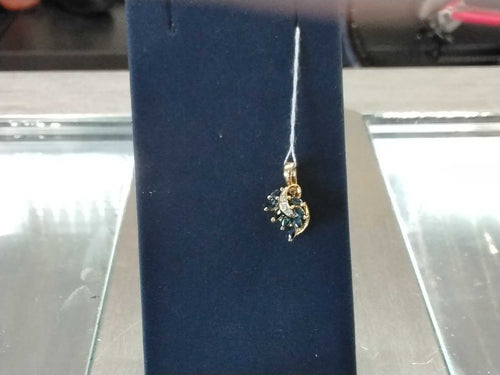Diamond Pendant - Yellow Gold 14k (.585) 1.5 grams