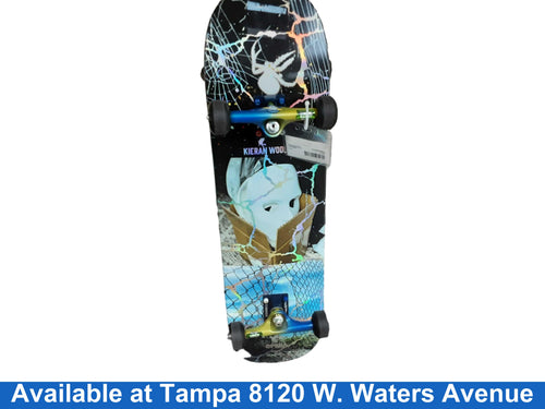 Kieran Woolley Black Skateboarding / Longboarding Equipment
