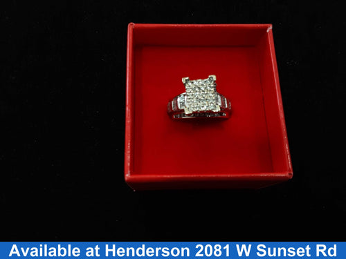 Women's Ring - White Gold 10k (.417) 4.9 grams Size 20