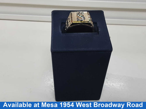 Men's Ring - Yellow Gold 10k (.417) 4.6 grams Size 10