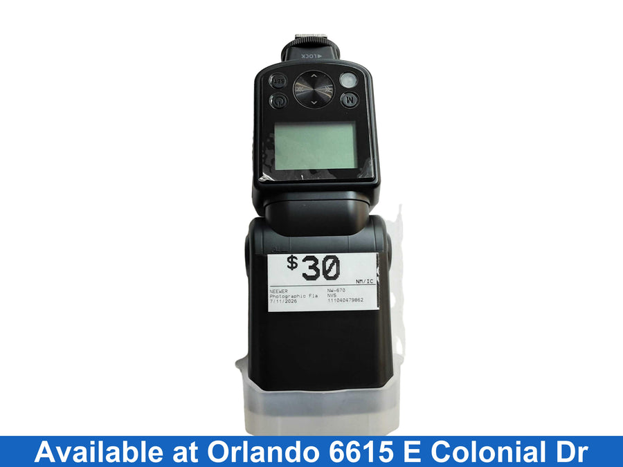 Neewer Nw-670 Black Flash