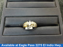 Women's Ring - Yellow Gold 14k (.585) 6.4 grams Size 8.5