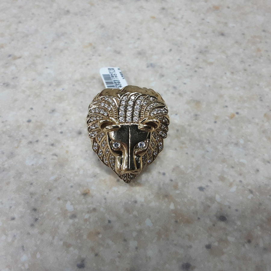 Men's Ring - Yellow Gold 10k (.417) 14.1 grams Size 11