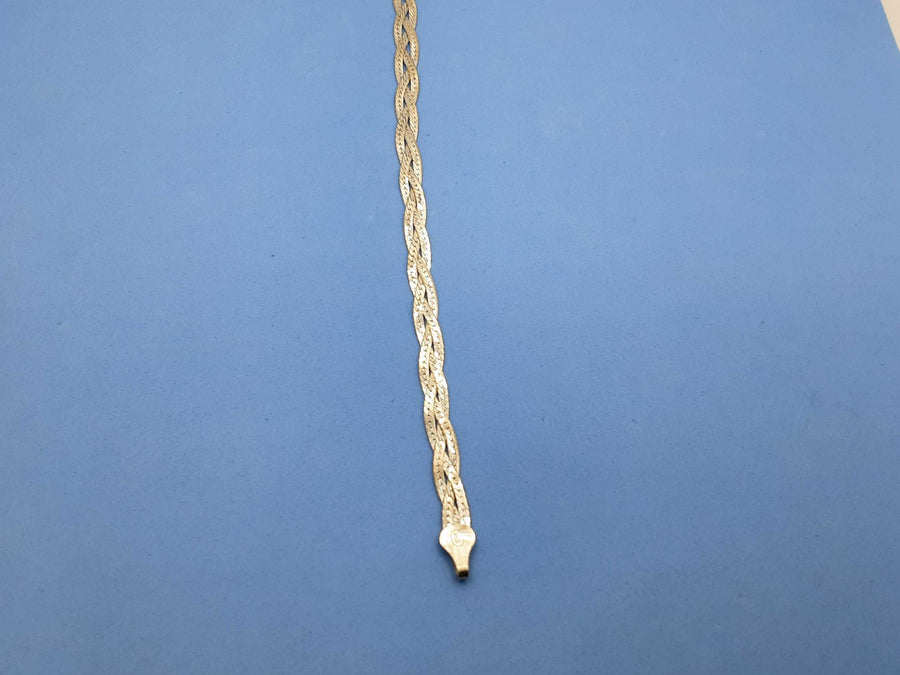 Herringbone Bracelet - Silver 4.4 grams 7 inch
