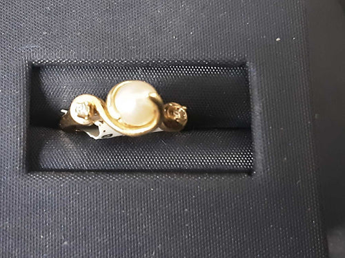 Women's Ring - Yellow Gold 10k (.417) 1 grams Size 20