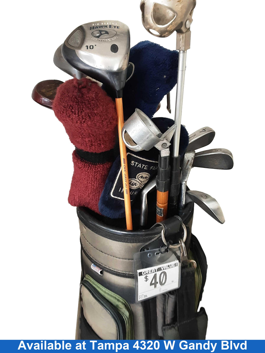 Acuty Black Golf Bag