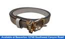 Coach Beige / Tan Belt / Buckle