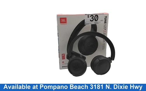 Jbl Tune 520bt Black Stereo Headphone