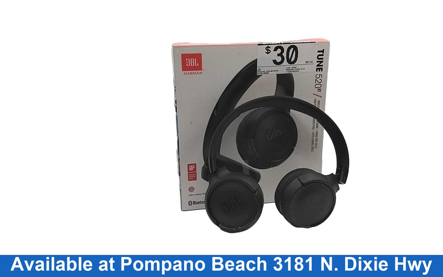 Jbl Tune 520bt Black Stereo Headphone