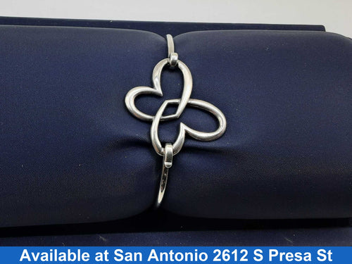 Bangle Bracelet - Silver 9.8 grams 5 inch
