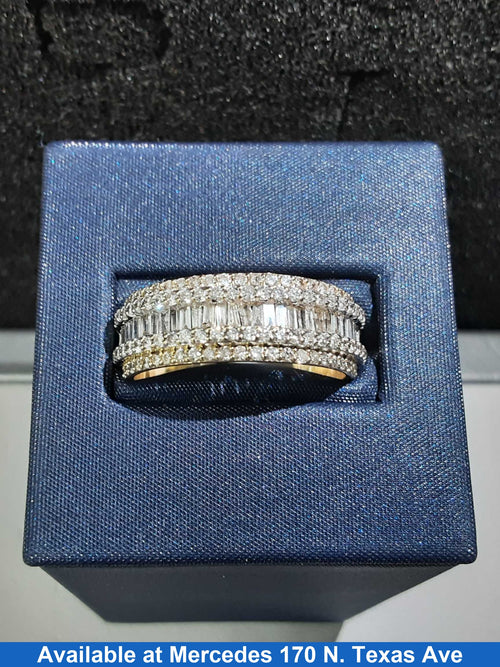 Ring - Wedding Band - Yellow Gold 10k (.417) 7.2 grams Size 20
