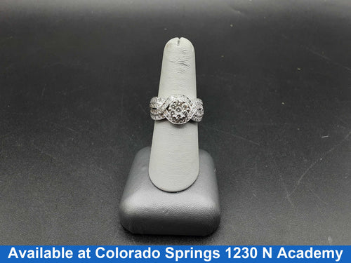 Women's Ring - White Gold 14k (.585) 7.7 grams Size 7