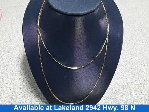 Chain - Yellow Gold 14k (.585) 3.9 grams 26 inch
