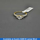 Women's Ring - Yellow Gold 10k (.417) 3.3 grams Size 9.5