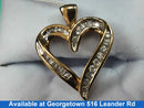 Diamond Pendant - Yellow Gold 10k (.417) 2.7 grams
