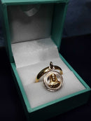 Ring - Wedding Band - Yellow Gold 10k (.417) 4.6 grams Size 8