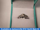 Ring - Engagement Set - White Gold 10k (.417) 2.3 grams Size 20