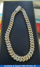Cuban Link Chain - Silver 298.2 grams 26 inch