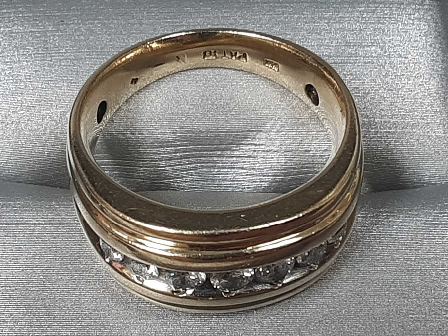 Ring - Wedding Band - Yellow Gold 14k (.585) 8.5 grams Size 11