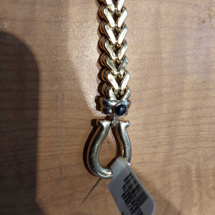 Fox Tail Bracelet - Yellow Gold 14k (.585) 23.1 grams 8 inch