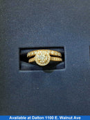 Ring - Engagement Set - Rose Gold 14k (.585) 4.3 grams Size 7