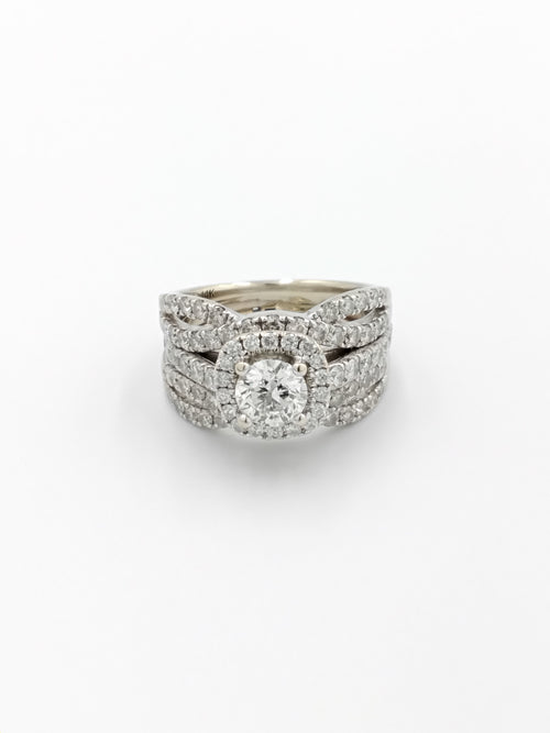 Women's Ring - White Gold 14k (.585) 8.2 grams Size 7