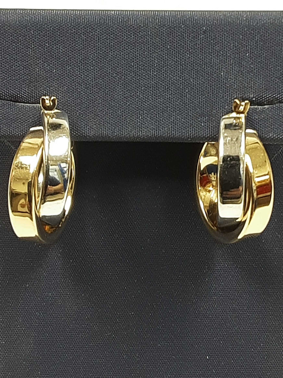 Bangle Earrings - Yellow Gold 10k (.417) 3.8 grams