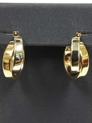 Bangle Earrings - Yellow Gold 10k (.417) 3.8 grams