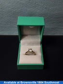 Ring - Wedding Set - Yellow Gold 14k (.585) 3 grams Size 7