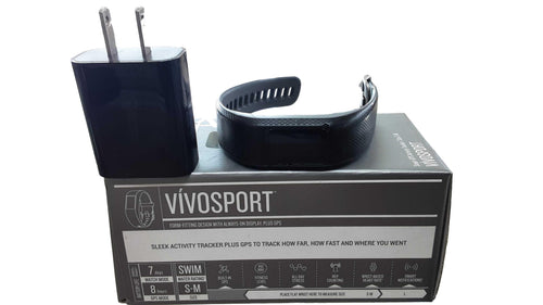 Garmin Vivosport Black Fitness Tracker