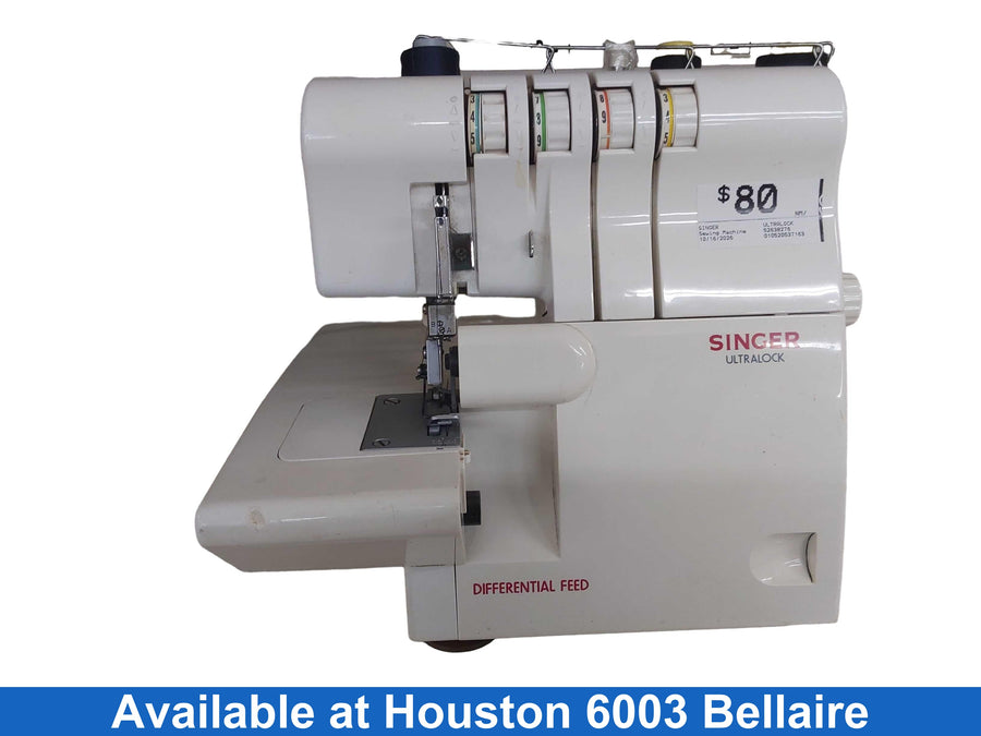Singer Ultralock White Sewing Machine / Accessory
