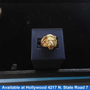 Men's Ring - Yellow Gold 14k (.585) 9.9 grams Size 8